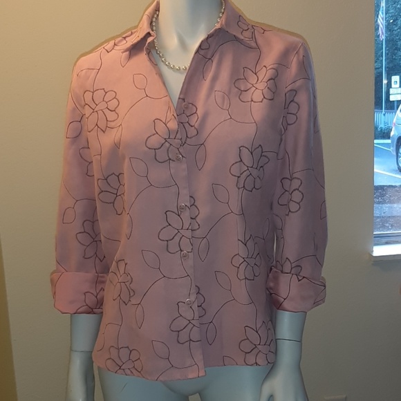 Sag Harbor Cardigan Blazer Top Size MP  ☆ - Picture 2 of 9